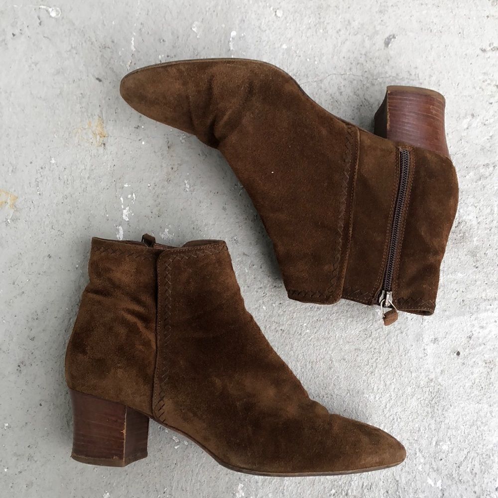 Aquatalia  Suede ankle boots